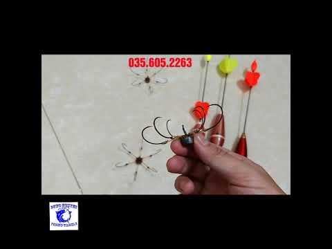 Fishing - How to tie Clinch Knot - Cách buộc khóa link/ nút clinch