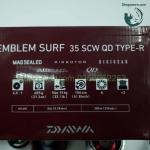 Máy Daiwa Emblem Surf 35 SCW QD Type-R 3 Cối