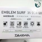 Máy câu cá Daiwa Emblem SCW 35 2 lô