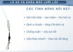 Bộ dây trục câu lục cần tay, Trục buộc sẵn câu lục đầu cần